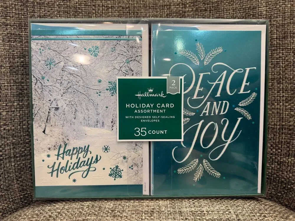Hallmark Holiday Card Assortment 35 Count NIB